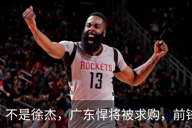 不是徐杰，广东悍将被求购，前锋，杜锋看重，转会费或8位数